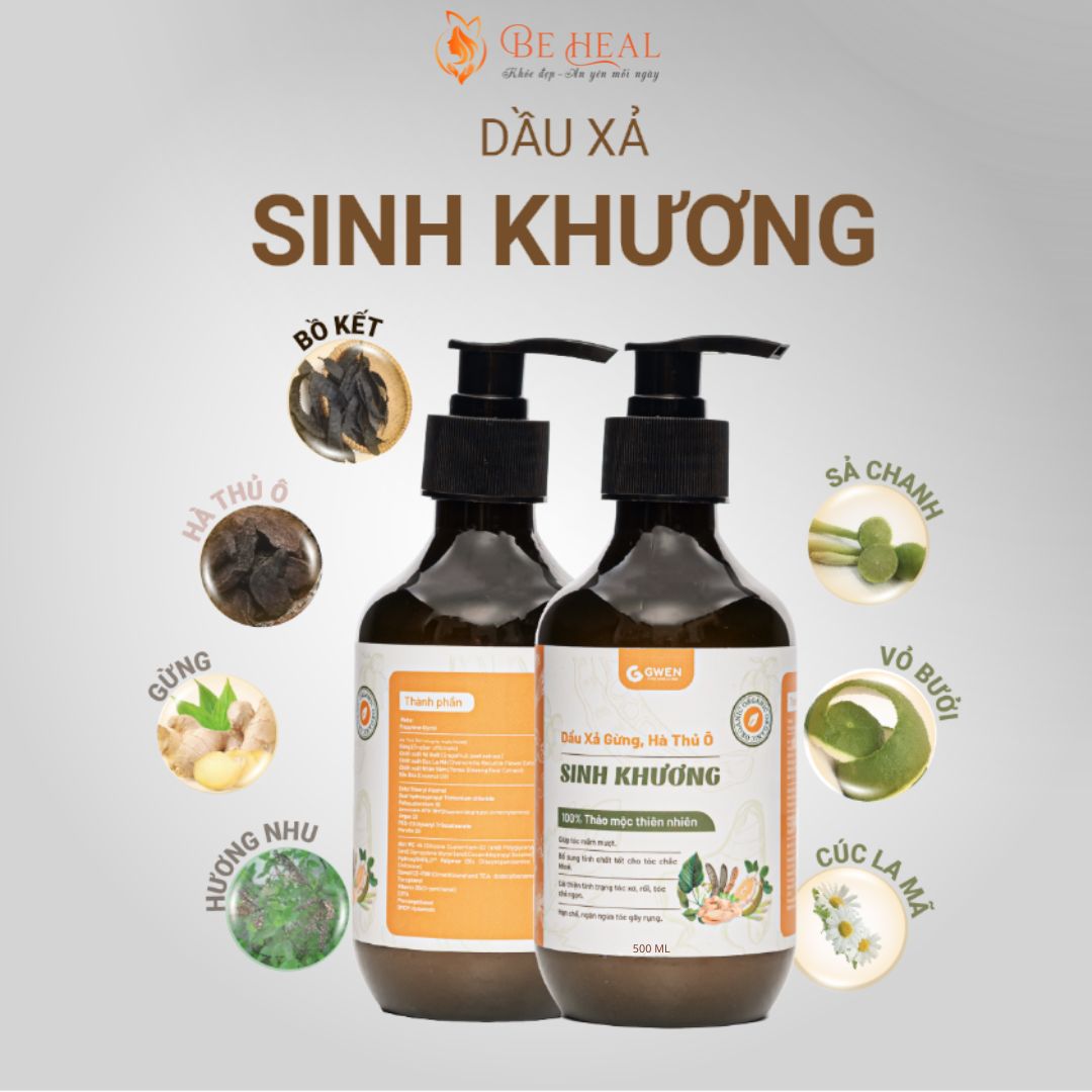Dầu gội xả Sinh Khương (500g)